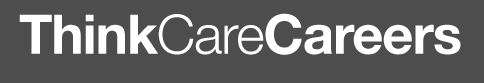 Think Care Careers logo
