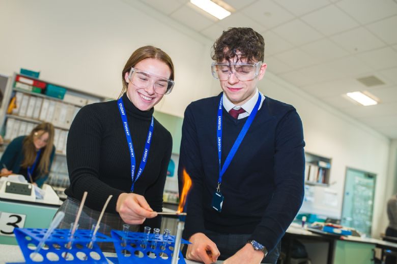 Soxth FOrmers with bunsen burner