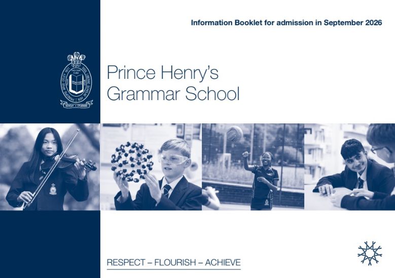 Admissions Booklet cover